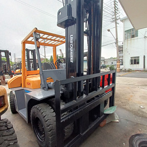 รถยกหนัก TCM FD70 ของแท้จากญี่ปุ่น ยอดขายอันดับหนึ่ง ราคาประหยัด รับน้ำหนักได้ 7 ตัน ทนทาน ใช้เครื่องยนต์ดีเซล Isuzu ประหยัดน้ำมัน พร้อมเสากระโดงสองตอน - Product Image 2