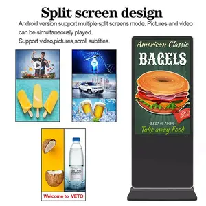 Monitor táctil Vertical para publicidad, pantalla táctil LCD de 32 pulgadas, 4k, interactiva, para quiosco, precio