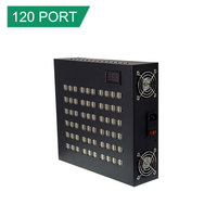 Station de charge 600W 120 ports, station d'alimentation multi-téléphones, station de charge rapide USB-C 120 ports