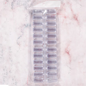 Produits tendance 2025 Nouveauté 120 pièces Pointes à ongles carrées en plastique transparent professionnelles pour la peinture, le gel UV, la nuancière de vernis - Product Image 2