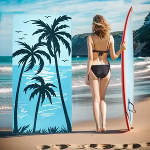 Lightweight Microfiber Portable Soft Touch Skin-friendly Nice Gift Fast Drying Oversized Sand Proof Beach Towel