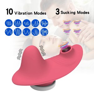 Clitoris Sucker For Women Remote Control Clit Double Stimulate Adults Sex Toys <strong>10</strong> Vibration Modes Silicone Underwear <strong>Vibrator</strong> - Product Image 4