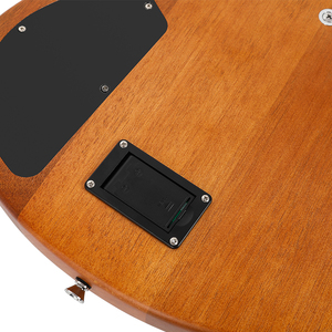 Bullfighter DB-6 6 <b>String</b> Guitar with H-H Active Pickups 24 Frets Mahogany Body Natural Color - Product Image 6