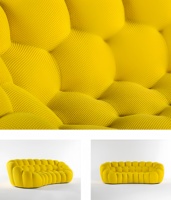 Le canapé modulaire de salon le plus vendu au monde, en tissu hautement élastique, confortable et enveloppé de tissu, modèle Pumpkin Chair