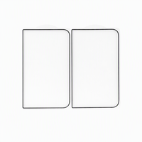 Verre trempé transparent anti-rayures 9H pour iPhone Duo, protection d'écran en verre