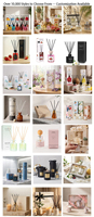 Diffuseur à bâtonnets 120 ml – Offre Spéciale – Parfum d'ambiance de luxe aux huiles essentielles naturelles pour la maison, la chambre et le bureau – Désodorisant