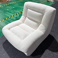 Canapé moderne simple monobloc en tissu éponge à compression sous vide pour la maison ou l'hôtel pour la villa