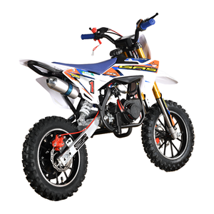 MAXSPEED DB07 สีส้มน้ำเงินใหม่ รถมินิไดร์ทไบค์ 49 ซีซี ความเร็วสูงสุด 40 กม./ชม. เหมาะสำหรับผู้เริ่มต้นและผู้ขับขี่รุ่นเยาว์ ขนาดกะทัดรัด - Product Image 2
