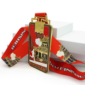 Concevez votre propre médaille en métal personnalisée en alliage de zinc 3D 5K Marathon Football Taekwondo Natation Course Finisher Award Sports Medals - Product Image 2