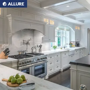 Allure Multiplex Eenvoudig Ontwerp Moderne Stijl Slimme Handgreep Meubelen Keukenbouwer