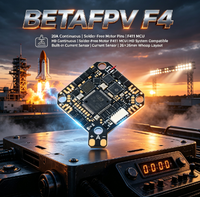 Contrôleur de vol BETAFPV F4 2-3S 20A AIO FC V1 26x26mm BLHeli_S ESC F411 MCU Betaflight OSD pour pièces de drone de course FPV micro