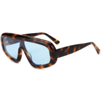 Nouvelles Lunettes de Soleil 2026 en Acétate Massif Poli à la Main Haute Brillance, Monture Épaisse Premium 8mm, Verres en Nylon pour Hommes et Femmes