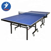Chine vente chaude tables de ping-pong d'intérieur utilisé 25mm intérieur utilisé bleu table tennis peinture