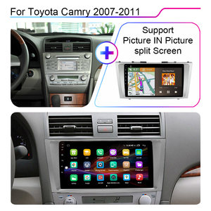 Lehx L6 Pro 8 Core Xe Đa Phương Tiện Máy Nghe Nhạc <span class=keywords><strong>Android</strong></span> 12 2 DIN Đài Phát Thanh Cho Toyota Camry 2007 - 2011 Autoraido Carplay Stereo Đơn Vị Đầu - Product Image 4