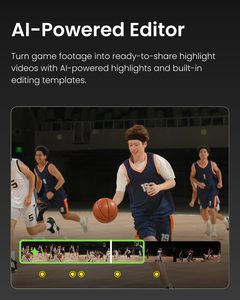 X'botGo Dual-Lens Action Camera 4K AI Auto <b>Tracking</b> Sport Camera for Soccer Basketball Football - Product Image 4