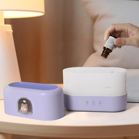 Vente chaude Mini Mignon Flamme Diffuseur Humidificateur Ultrasonique Usb Feu Huile Essentielle Aroma Diffuseur Avec Flamme