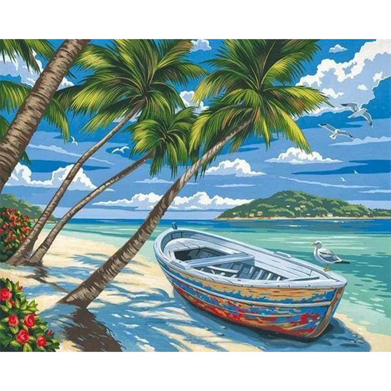 Bleu ciel-Bateaux et paysages