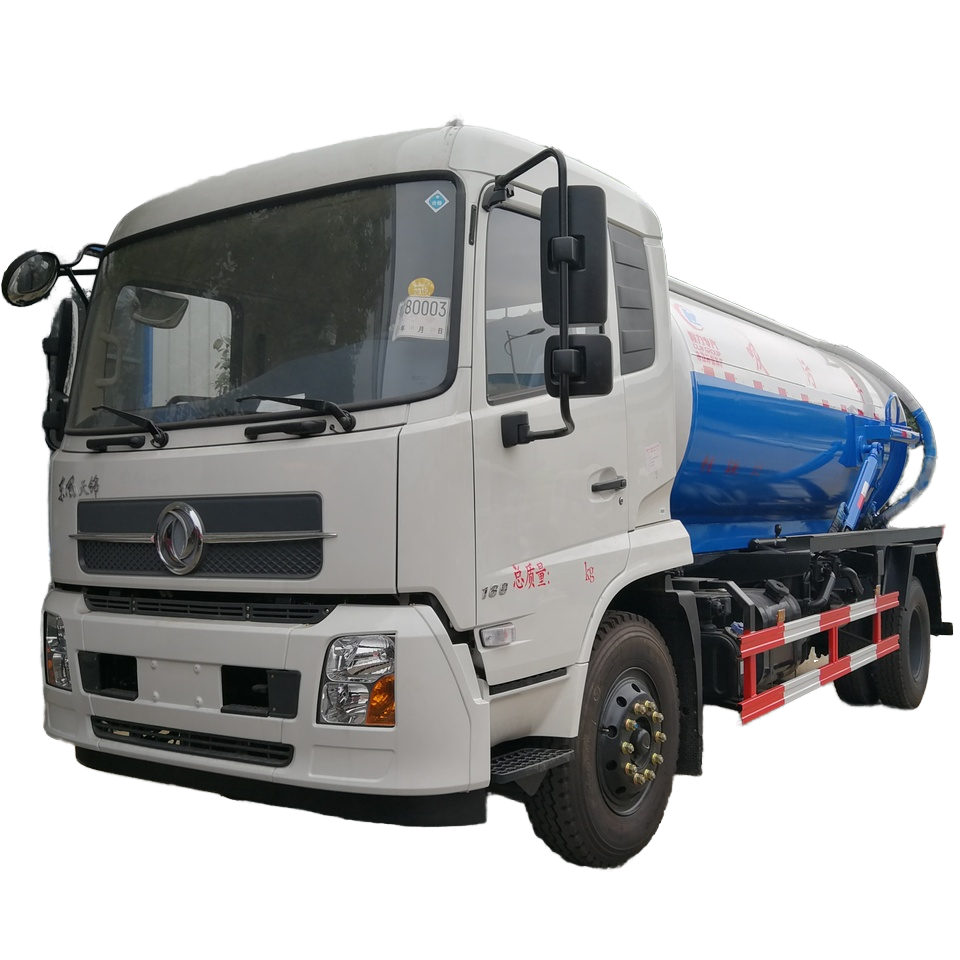 Chengli special Car co.,ltd 6cbm 8cbm Вакуумный грузовик для всасывания сточных вод