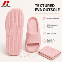 Sandalias de EVA al por Mayor con Logotipo Personalizado Impreso con UV, Pantuflas Ligeras de una Pieza para Hombre y Mujer, para Playa, Piscina y Ducha