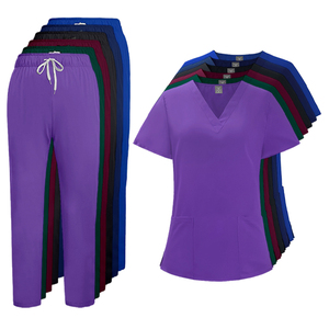 Hot Bán Chuyên Nghiệp Chăm Sóc Sức Khỏe Cơ Sở Điều Dưỡng Chà Và Tẩy Tế Bào Chết Đồng Phục Bộ Tổ chức Tẩy Tế Bào Chết Đồng Phục Bộ Cho Phụ Nữ - Product Image 1