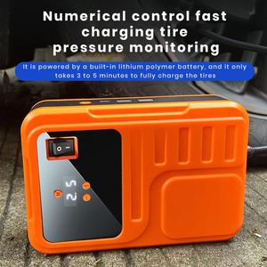 Démarreur de voiture 12V avec gonfleur de pneus, booster d'urgence multifonctionnel 6 en 1, courant de pointe de 800A, affichage numérique - Product Image 3