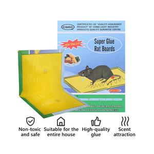 Piège à souris collant jetable écologique modèle B03 avec appât aux cacahuètes pour la lutte contre les rongeurs à la maison et dans les restaurants - Product Image 2