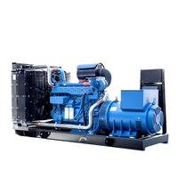 Groupes électrogènes diesel silencieux de 550 kW, configuration 650 kVA, personnalisés par une entreprise spécialisée, avec moteur Yuchai YC6TC900-D31 pour parcs industriels