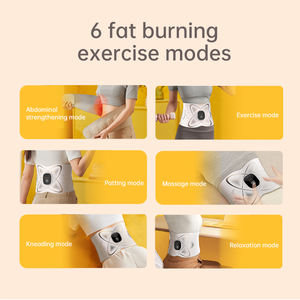 Ceinture de Massage Rechargeable Chauffante pour la Taille avec Thérapie par Lumière Rouge et Verte pour Jambes Épaules Abdomen Dos Perte de Poids - Product Image 3