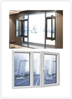 Orient Modern Designs Modelos franceses Dimensiones Arco de madera maciza Madera de teca Aluminio-Ventanas abatibles revestidas de madera