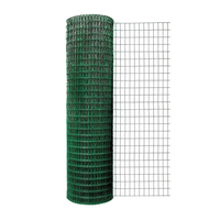Rouleaux de grillage soudé galvanisé électrolytiquement et recouvert de PVC pour l'industrie, l'agriculture, la construction et le transport