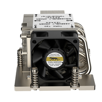 Enfriador de CPU para Servidor COOLSERVER SP7 2US22, 6 Tubos de Calor, Base de Cobre, Dos Rodamientos de Bolas, Control de Velocidad del Ventilador PWM para Placa Base SP7