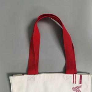 Toile vierge néoprène fourre-tout sacs de plage sacs avec Logo large toile fourre-tout cadeau général mode sac fourre-tout personnalisé - Product Image 6