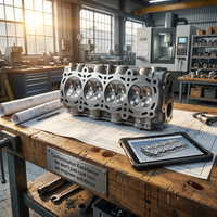 Pièces détachées pour machines lourdes, fonte grise GJL, fonte ductile GJS, service de fonderie