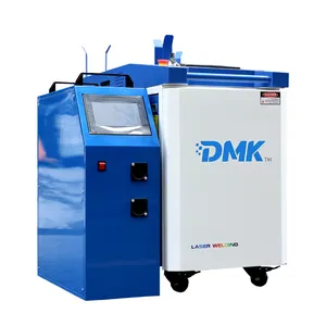 Double Wire Feeder Handheld Fiber Laser Welding Machine Portable Welidng Machine Chiller Way Cabinet