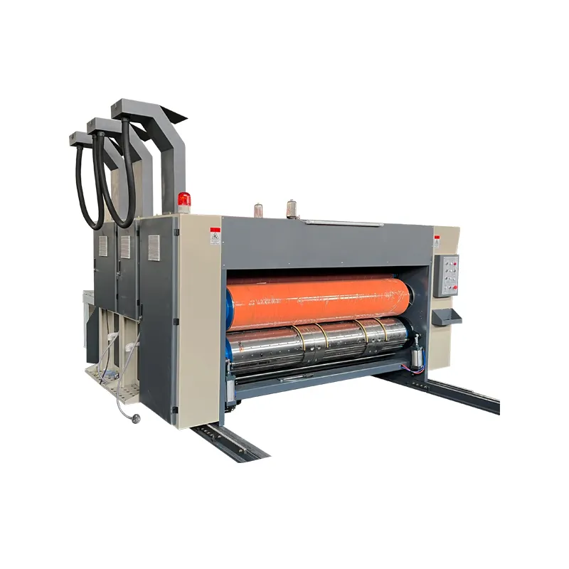 flexo printing machine packaging carton box printing slotting die cutting machine