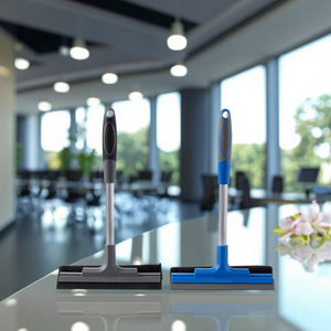 Bán buôn nhà 2 trong 1 xe thủy tinh gạt nước nhôm cửa sổ xử lý giống cây chổi cửa sổ công cụ làm sạch gạt nước cửa sổ sạch hơn - Product Image 4