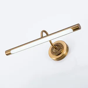 Lampada <span class=keywords><strong>LED</strong></span> <span class=keywords><strong>da</strong></span> <span class=keywords><strong>Parete</strong></span> Rossa in Ferro Stile Europeo 8W 455MM per Specchio, Camera <span class=keywords><strong>da</strong></span> Letto, Spogliatoio, Illuminazione Americana per Pareti Decorative - Product Image 3