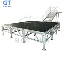 Scène mobile Glory Truss pour événements, banquets de mariage, plateformes de scène à vendre, présentoirs en treillis