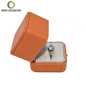 Caja de Joyería al por Mayor, Caja de Joyería de Terciopelo, Caja de Regalo Portátil para Pendientes, Anillos y Joyas, Cajas de Empaque de Alta Calidad, Personalizadas y de Lujo - Product Image 1