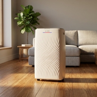Deshumidificador de Aire Portátil Avanzado A16 de 25L con Purificador de Aire, Ionizador WiFi y Bajo Nivel de Ruido, Venta al Por Mayor de Fábrica