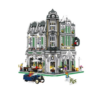 Jiestar 89100 <span class=keywords><strong>Jazz</strong></span> Caf, Escena Urbana Comercial, Edificio Moderno, MOC, Bloques de Construcción de Plástico ABS de Piezas Pequeñas, Modelo de Ensamblaje, Juguete 1:3 - Product Image 5