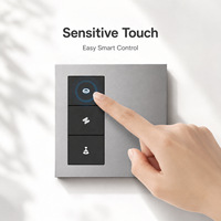 Système d'automatisation domestique intelligent HomeKit, panneau de commande central mural, écran tactile pour maison et hôtel