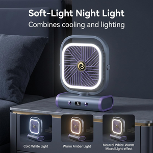 Portable 5-Speed Mist <b>Fan</b> 7 Colors Light Ventilateur Mini <b>Air</b> <b>Cooler</b> <b>Air</b> Conditioner 450ml Water Tank Personal <b>Air</b> <b>Cooler</b> <b>Fan</b> - Product Image 4