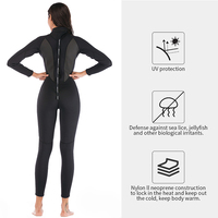 Combinaison de plongée en néoprène super extensible pour femme, 3 mm, 5 mm, 7 mm, vente en gros d'usine, pour la plongée et le surf