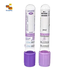 High Quality Laboratory Glass or PET Material Vacuum Blood Collection Tubes