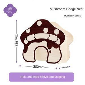 TailTale criceto criceto casa in legno eco-friendly per criceti nani criceti siriani gerbilli ricci piccoli accessori per animali domestici - Product Image 6