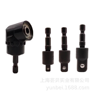 Juego de llaves Yunbei Yb de 360 grados, adaptador de taladro de 105 grados, herramienta de acero hexagonal a cuadrada para taladro eléctrico - Product Image 5