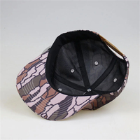 Gorra Snapback de camuflaje con cuerda de pato Retro personalizada, gorra de camionero plana con parche de 5 paneles, Gorras de lona para caza de hombre a la moda