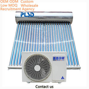 Geyser vakumlu tüp hibrid olmayan basınç konut güneş enerjili su ısıtıcı sıcak satış 200 300 litre özel Metal hava kaynaklı ısı pompası - Product Image 1