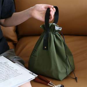 Sac à déjeuner personnalisé 2023, nouveau sac à déjeuner en toile souple réutilisable, sac à déjeuner isotherme pour femmes et hommes - Product Image 3